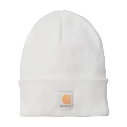 
                  CARHARTT Czapka Iconic Watch Beanie A18 Winter White A18.WWH.S000
